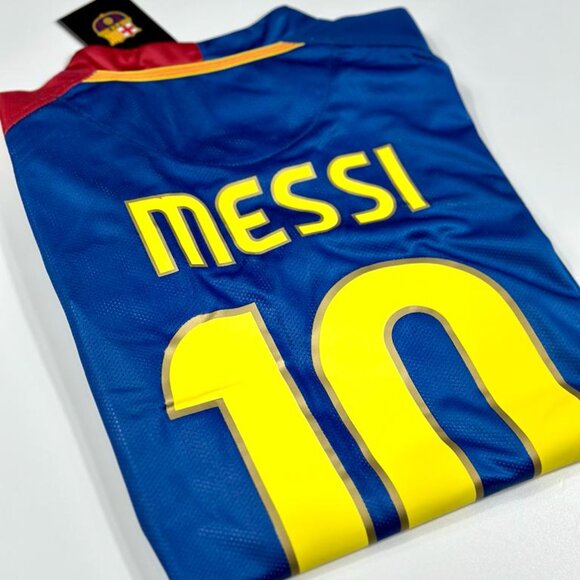 Nike Lionel Messi #10 FC Barcelona 2008/09 Champions League Final Jersey - Picture 3 of 11
